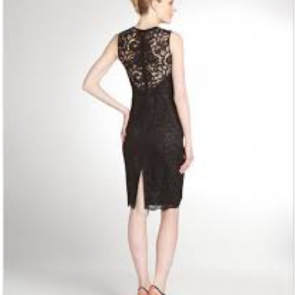 JILL STUART Black Lace Dress